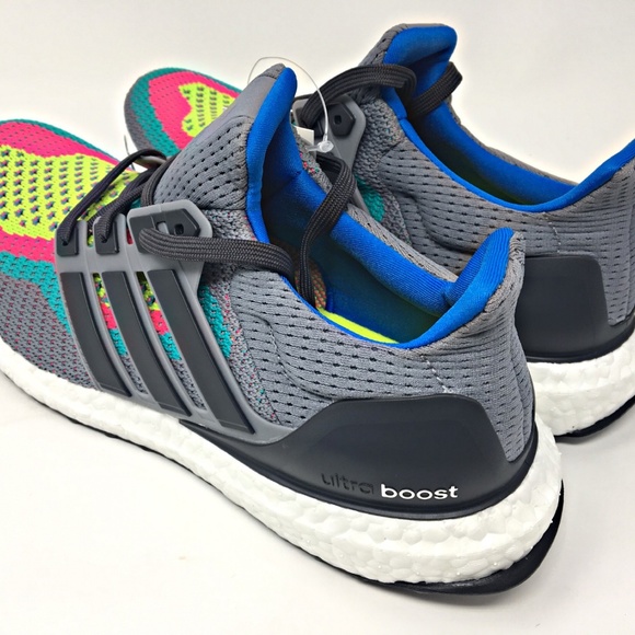 Adidas Ultra Boost 2.0 M Multi-Color Mens NEW - Picture 6 of 8
